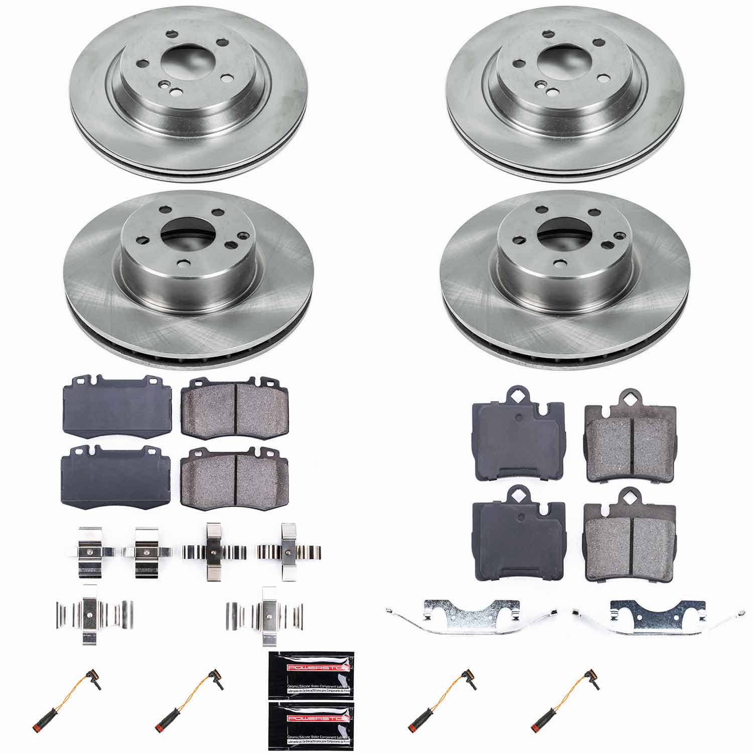 Disc Brake Kit Power Stop KOE2851 fits 02-03 Mercedes S500