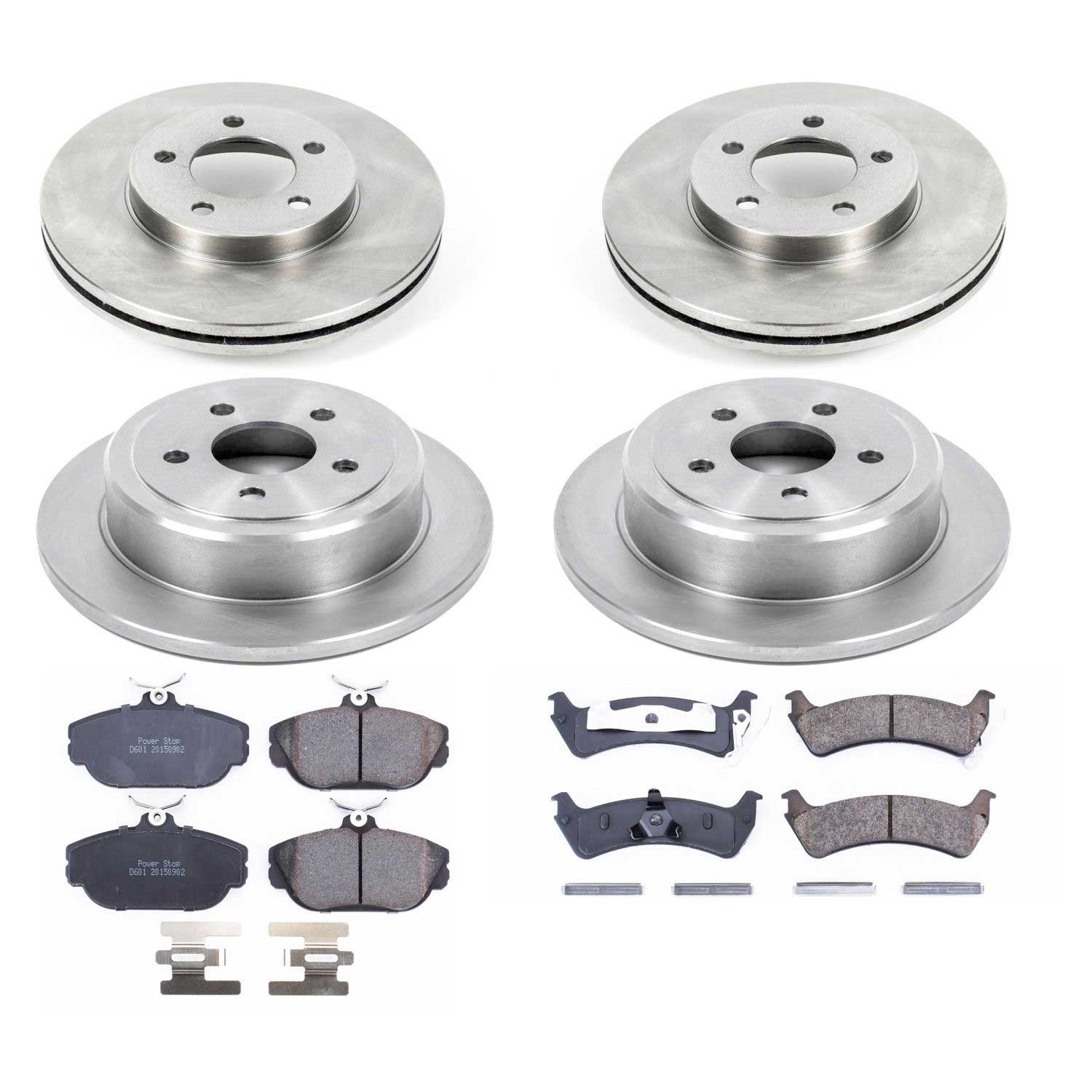Disc Brake Kit Power Stop KOE4354 fits 95-98 Ford Windstar