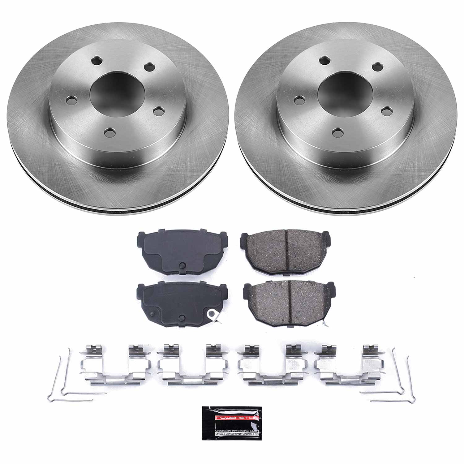 Disc Brake Kit Power Stop KOE4778 fits 86-89 Nissan 300ZX