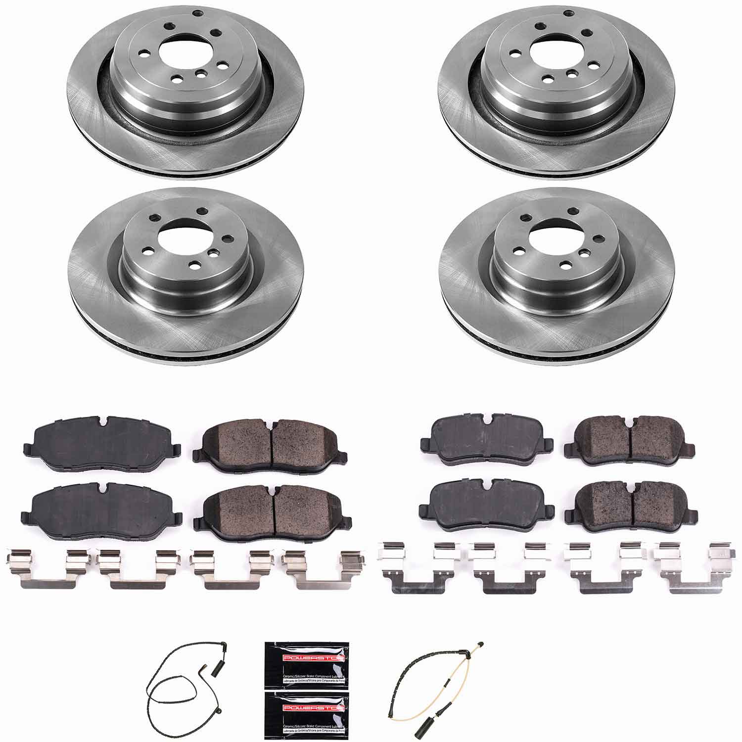 Disc Brake Kit Power Stop KOE5632 fits 06-09 Land Rover Range Rover