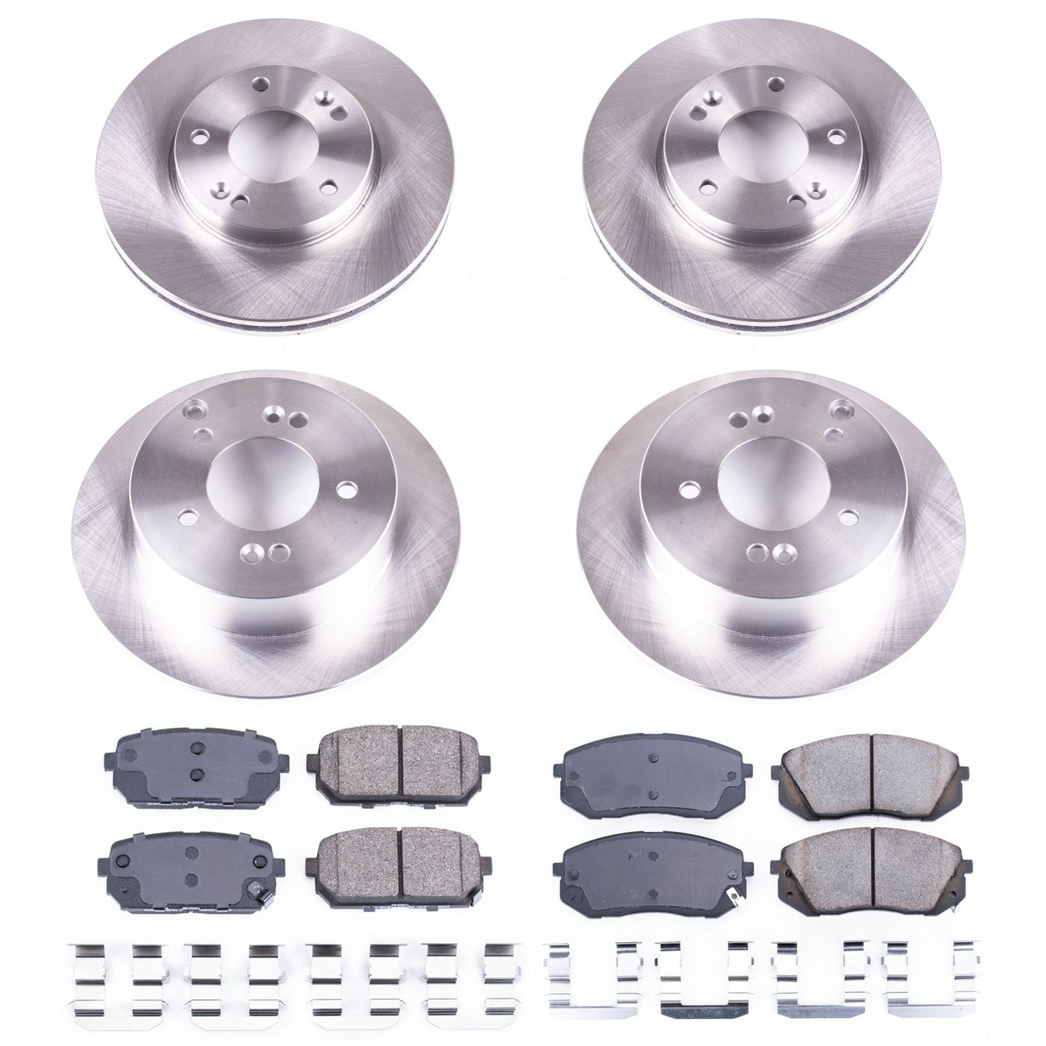 Disc Brake Kit Power Stop KOE5852 fits 07-10 Kia Rondo