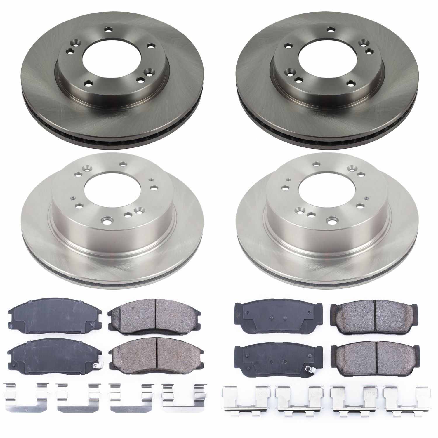 Disc Brake Kit Power Stop KOE5909 fits 07-09 Kia Sorento
