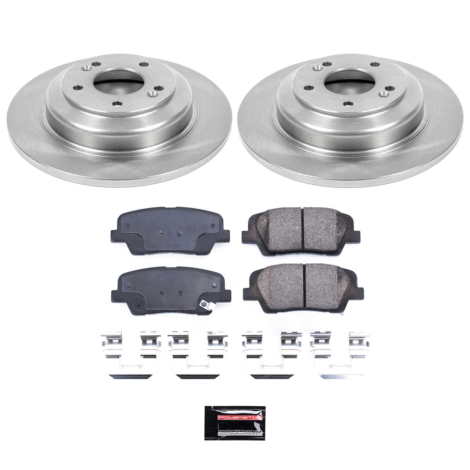 Disc Brake Kit Power Stop KOE6168 fits 10-16 Hyundai Genesis Coupe