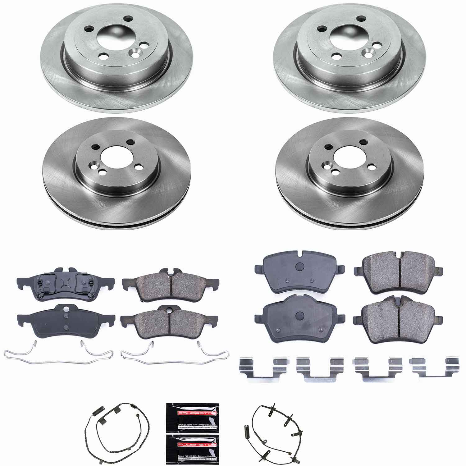 Disc Brake Kit Power Stop KOE6299 fits 07-08 Mini Cooper