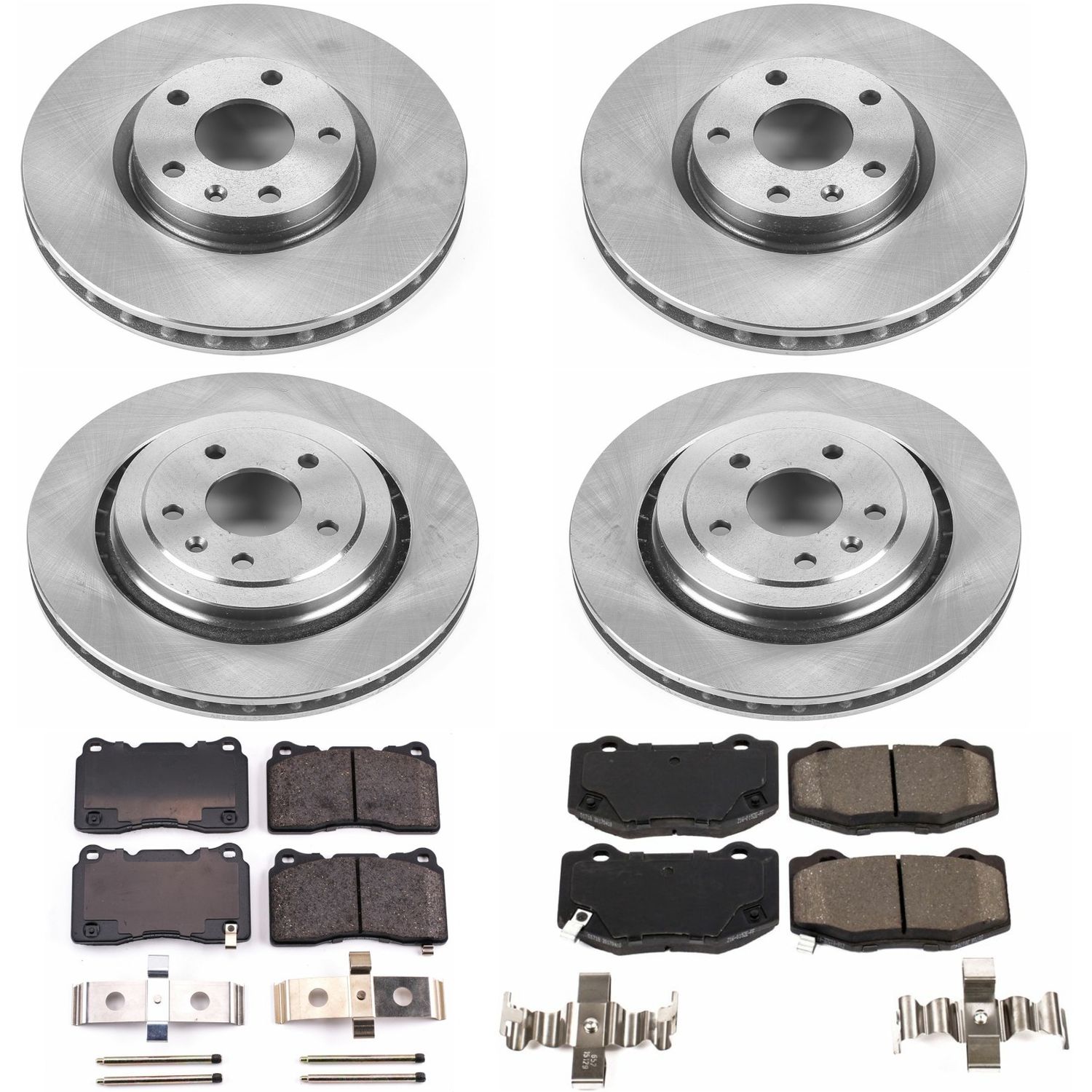 Disc Brake Kit Power Stop KOE6529 fits 14-16 Chevrolet Corvette