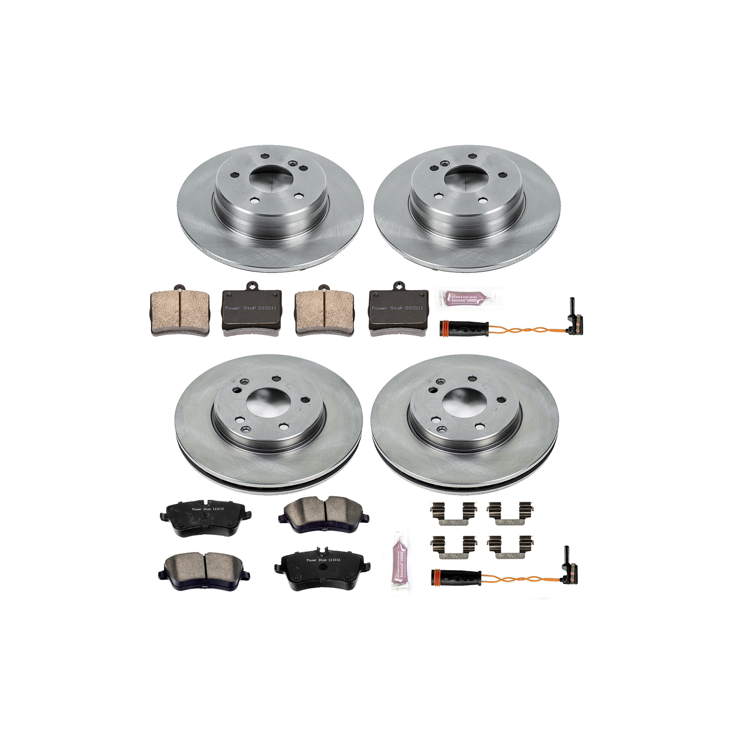 Disc Brake Kit Power Stop KOE6746 fits 2003 Mercedes S430