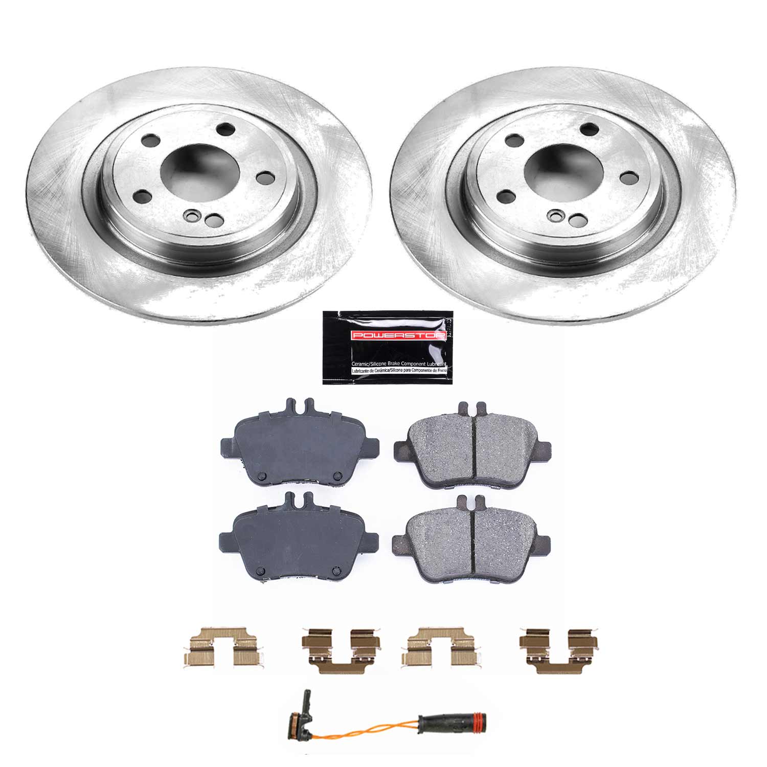 Disc Brake Kit Power Stop KOE6895 fits 12-16 Mercedes SLK350