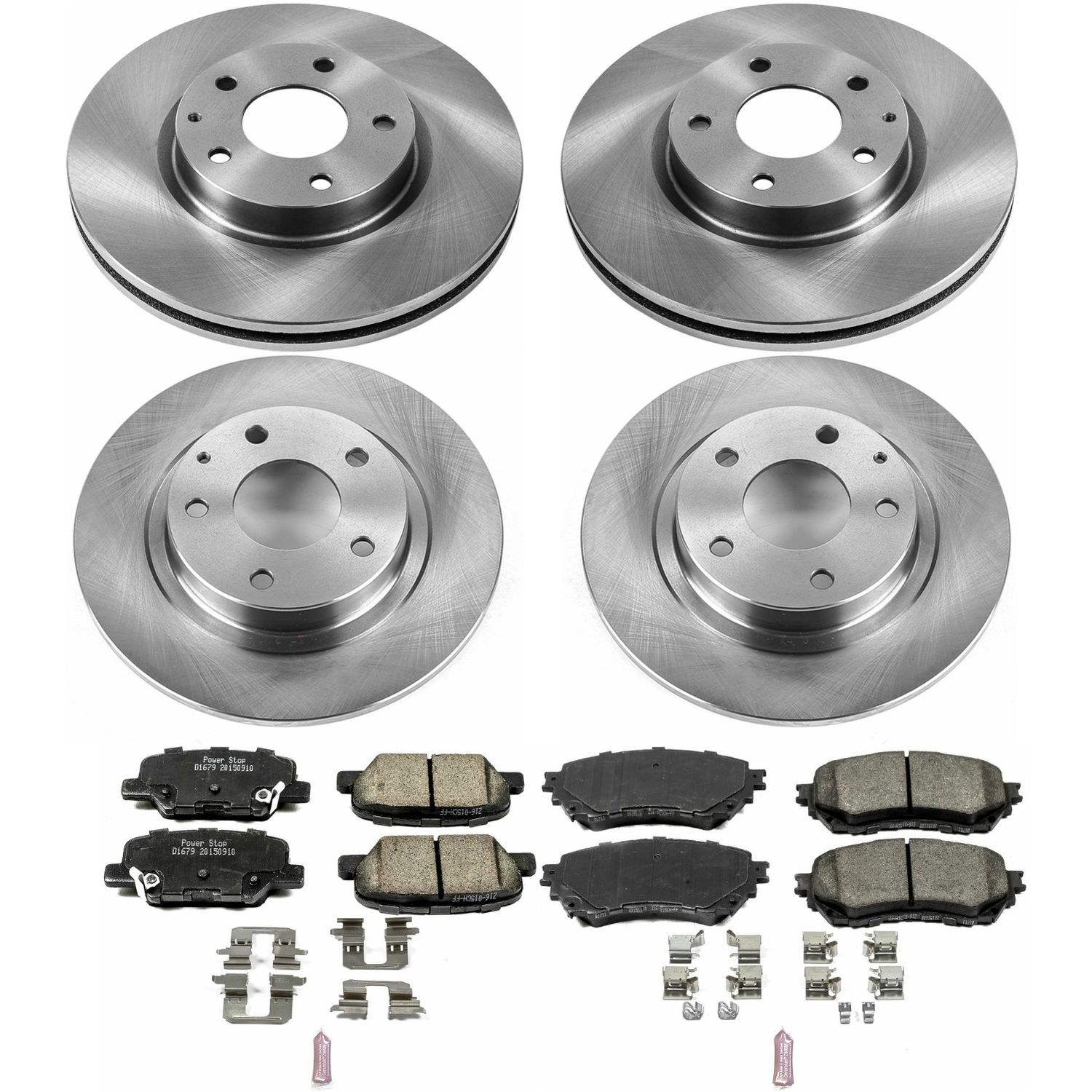 Disc Brake Kit Power Stop KOE6966 fits 14-15 Mazda 6