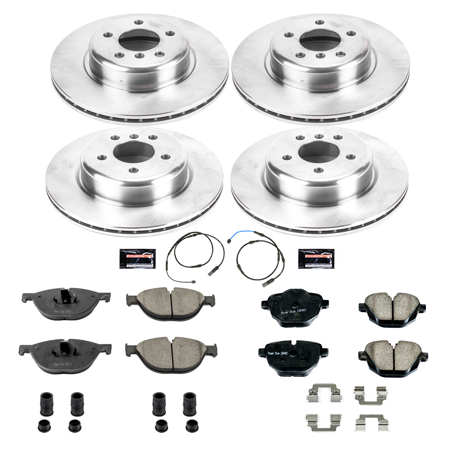 Disc Brake Kit Power Stop KOE7236 fits 12-13 BMW 528i
