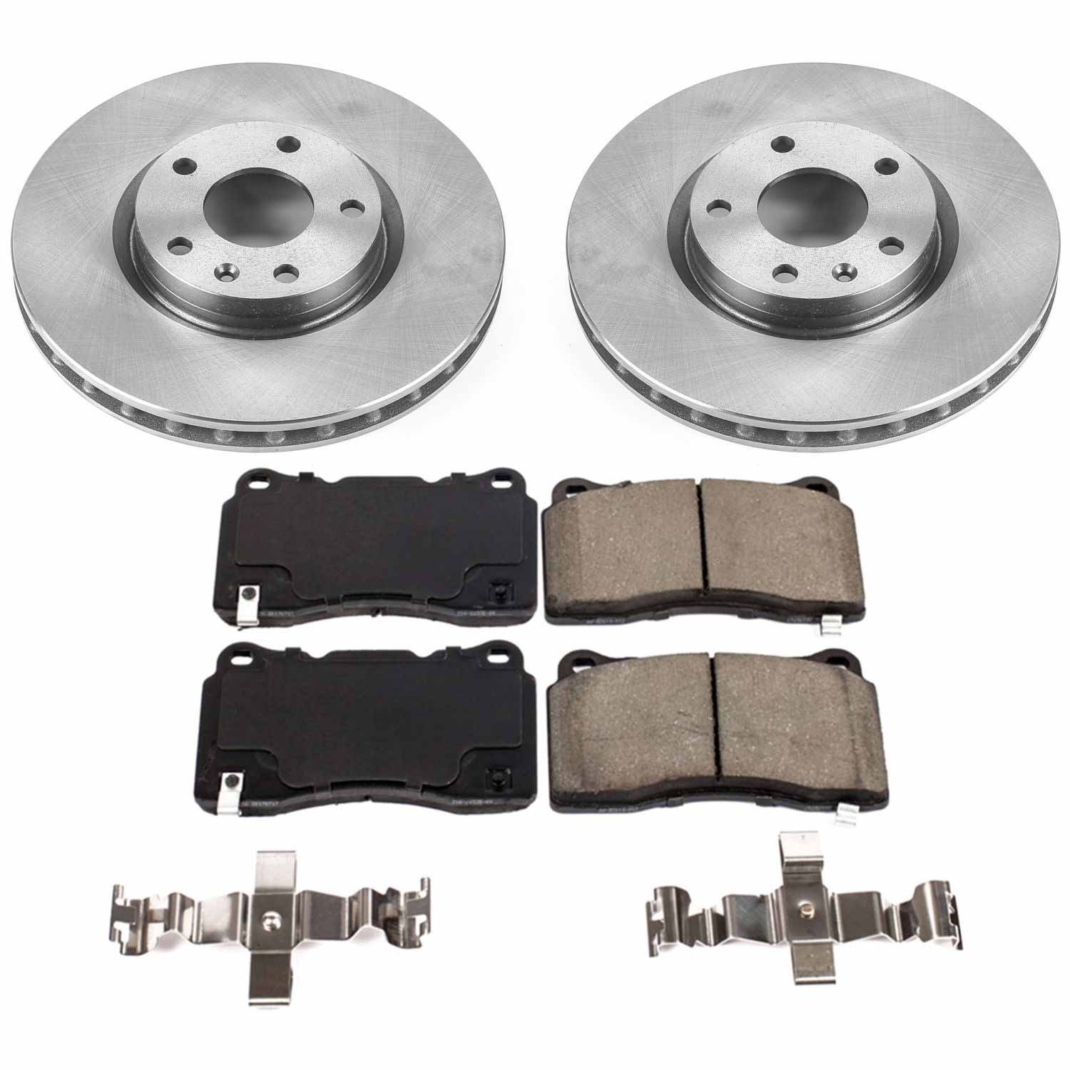 Disc Brake Kit Power Stop KOE7290 fits 17-19 Chevrolet Corvette