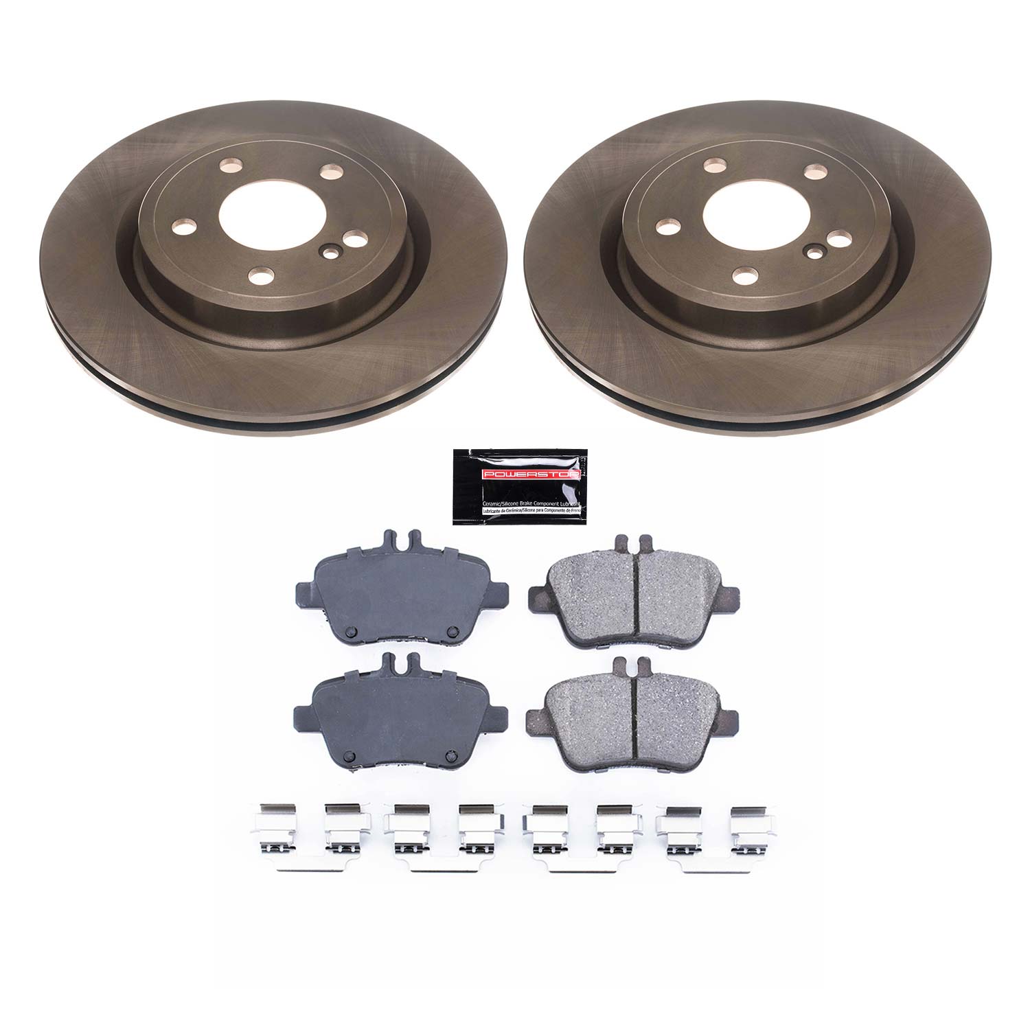 Disc Brake Kit Power Stop KOE7378 fits 14-19 Mercedes CLA250