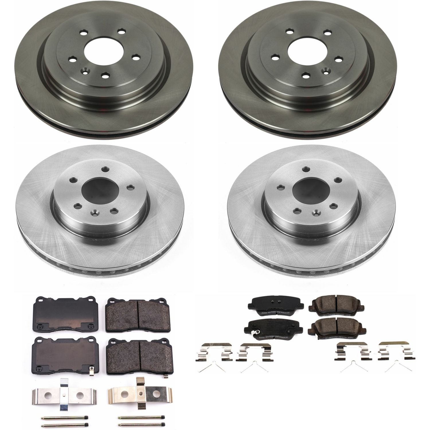 Disc Brake Kit Power Stop KOE7403 fits 16-18 Cadillac ATS