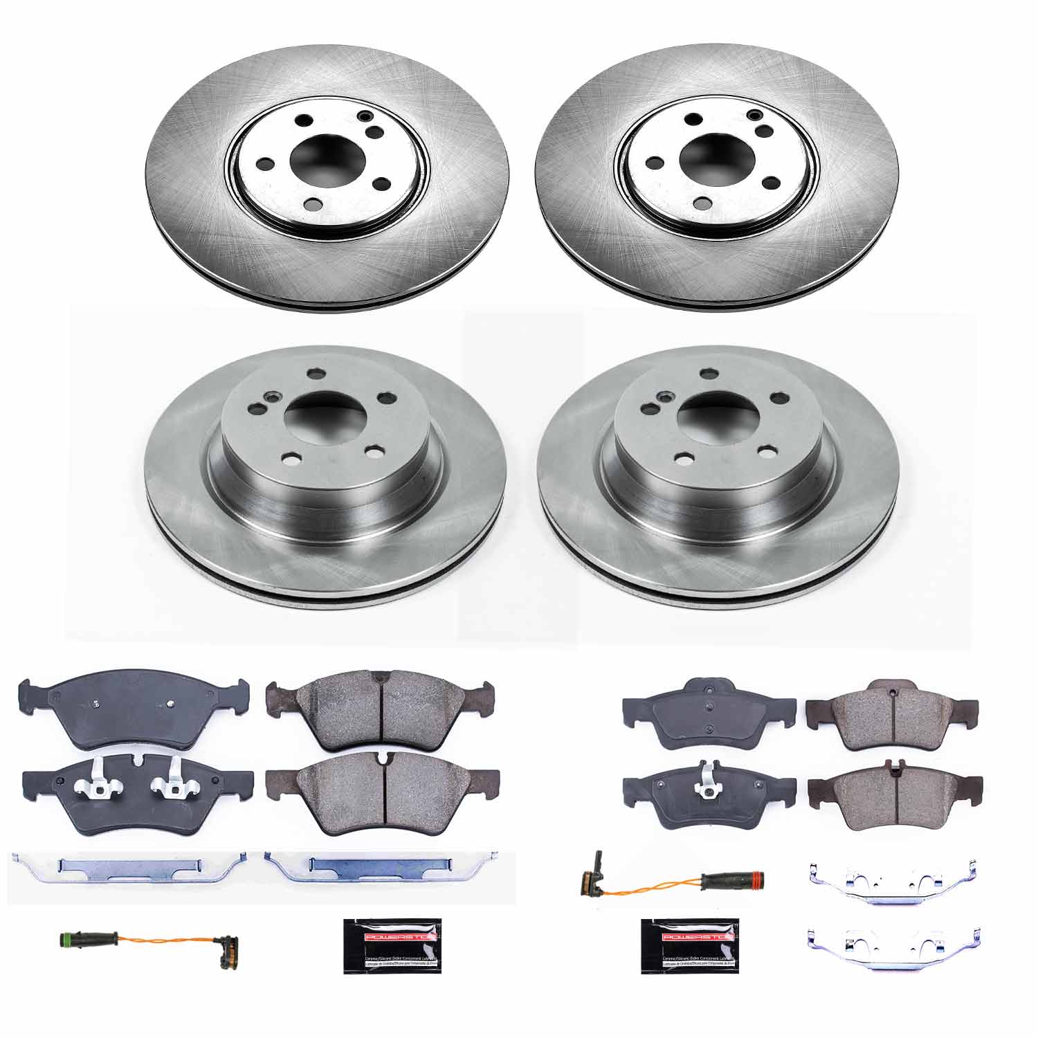 Disc Brake Kit Power Stop KOE7761 fits 07-09 Mercedes E550