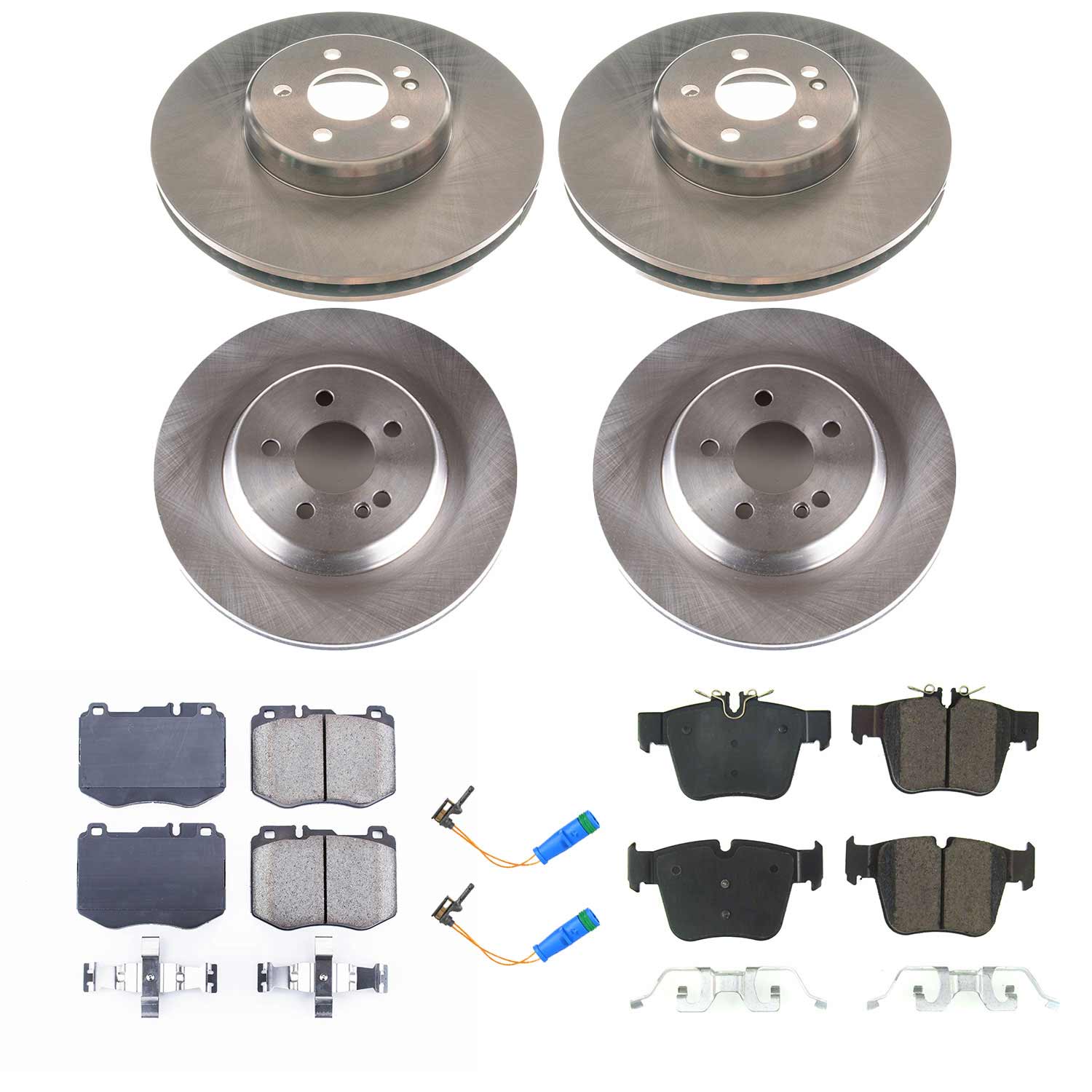 Disc Brake Kit Power Stop KOE7970 fits 16-18 Mercedes GLC300