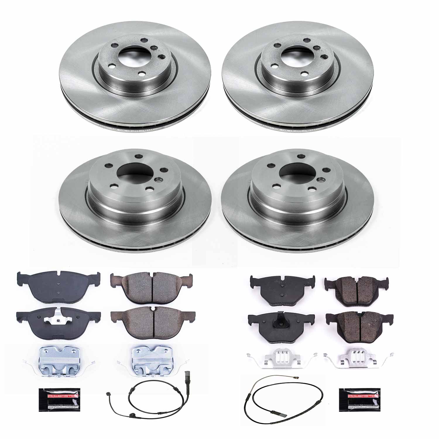 Disc Brake Kit Power Stop KOE7996 fits 11-13 BMW X5
