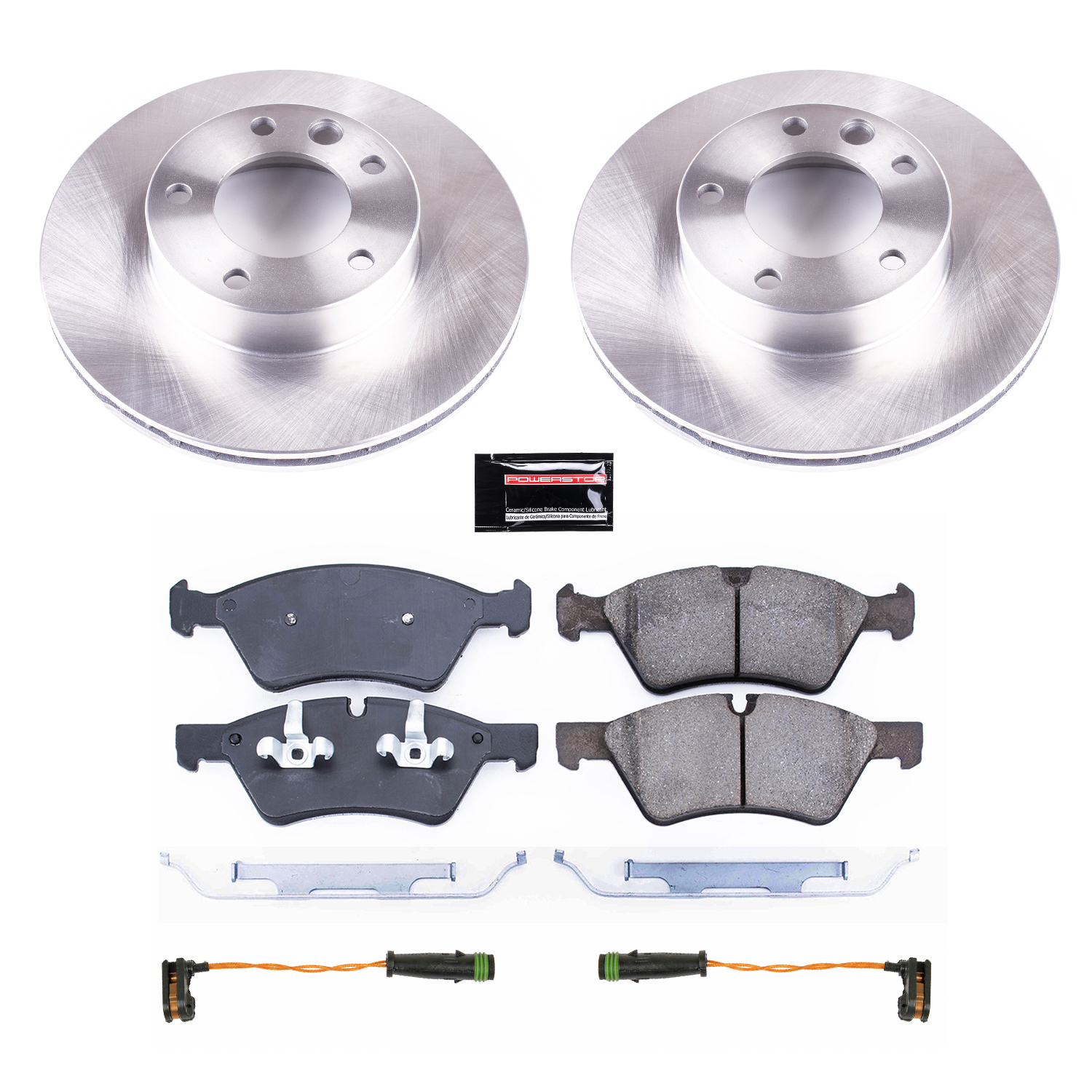 Disc Brake Kit Power Stop KOE8420 fits 05-10 Mercedes G55 AMG