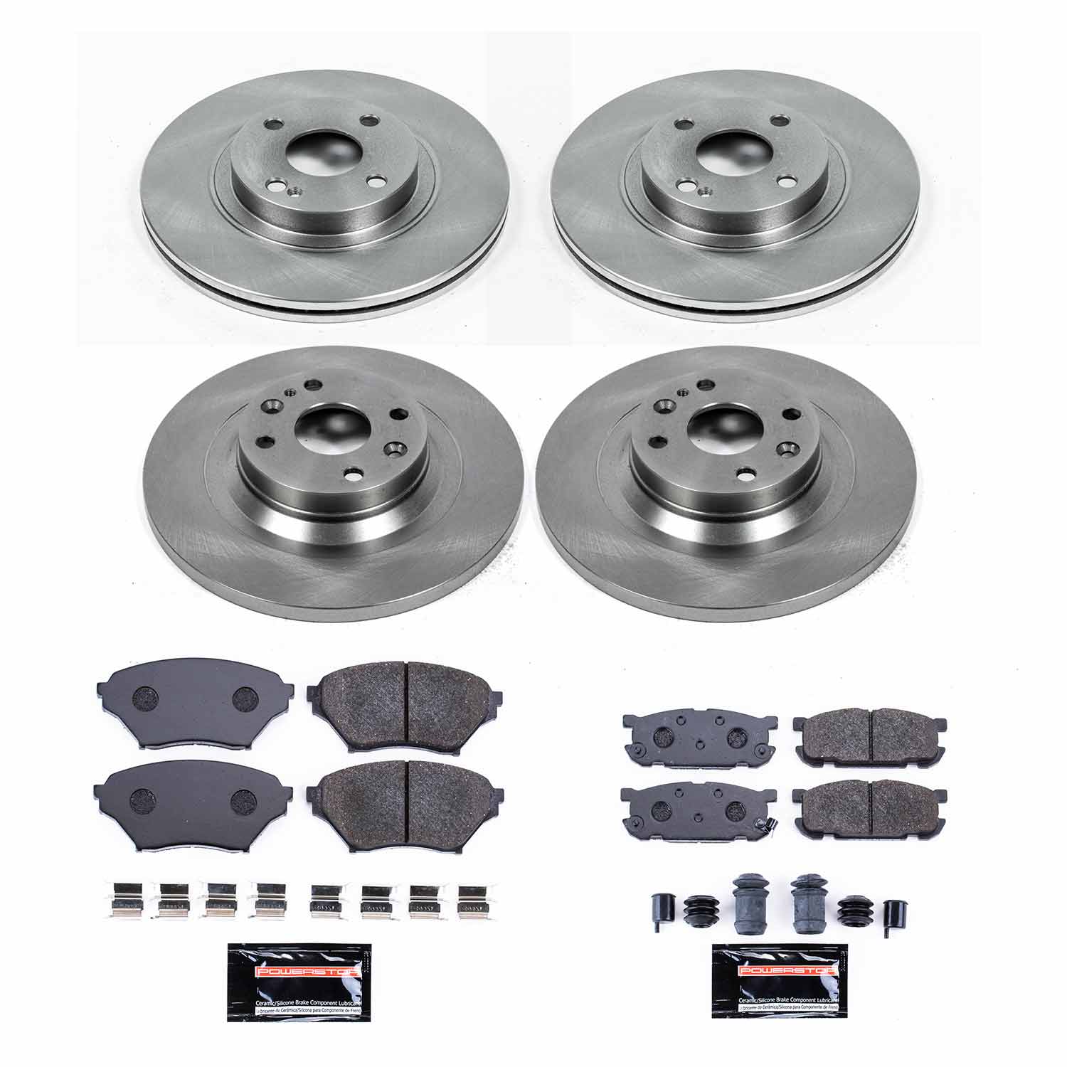 Disc Brake Kit Power Stop TDBK4468 fits 01-05 Mazda Miata