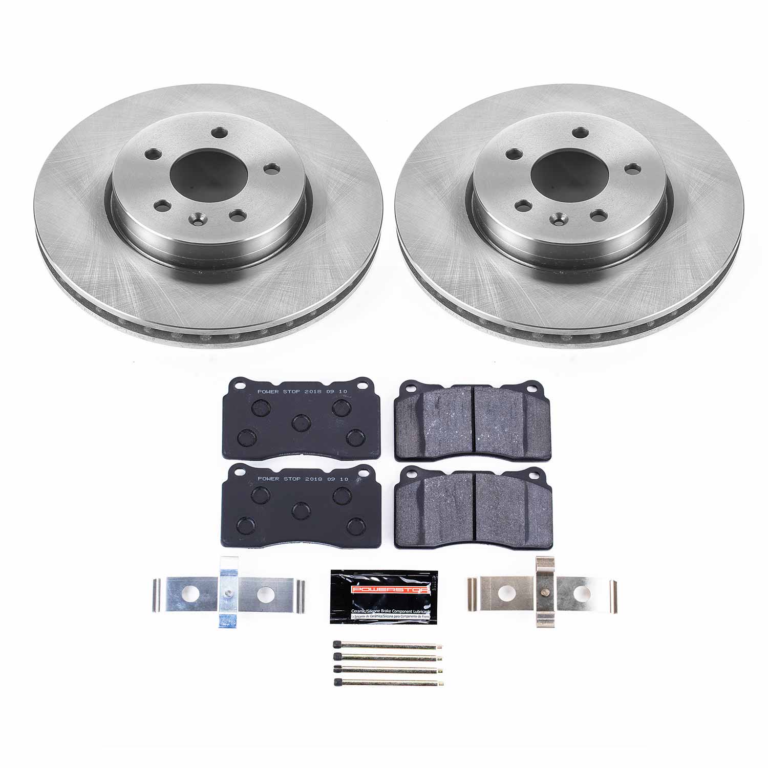 Disc Brake Kit Power Stop TDBK6389 fits 13-18 Cadillac ATS