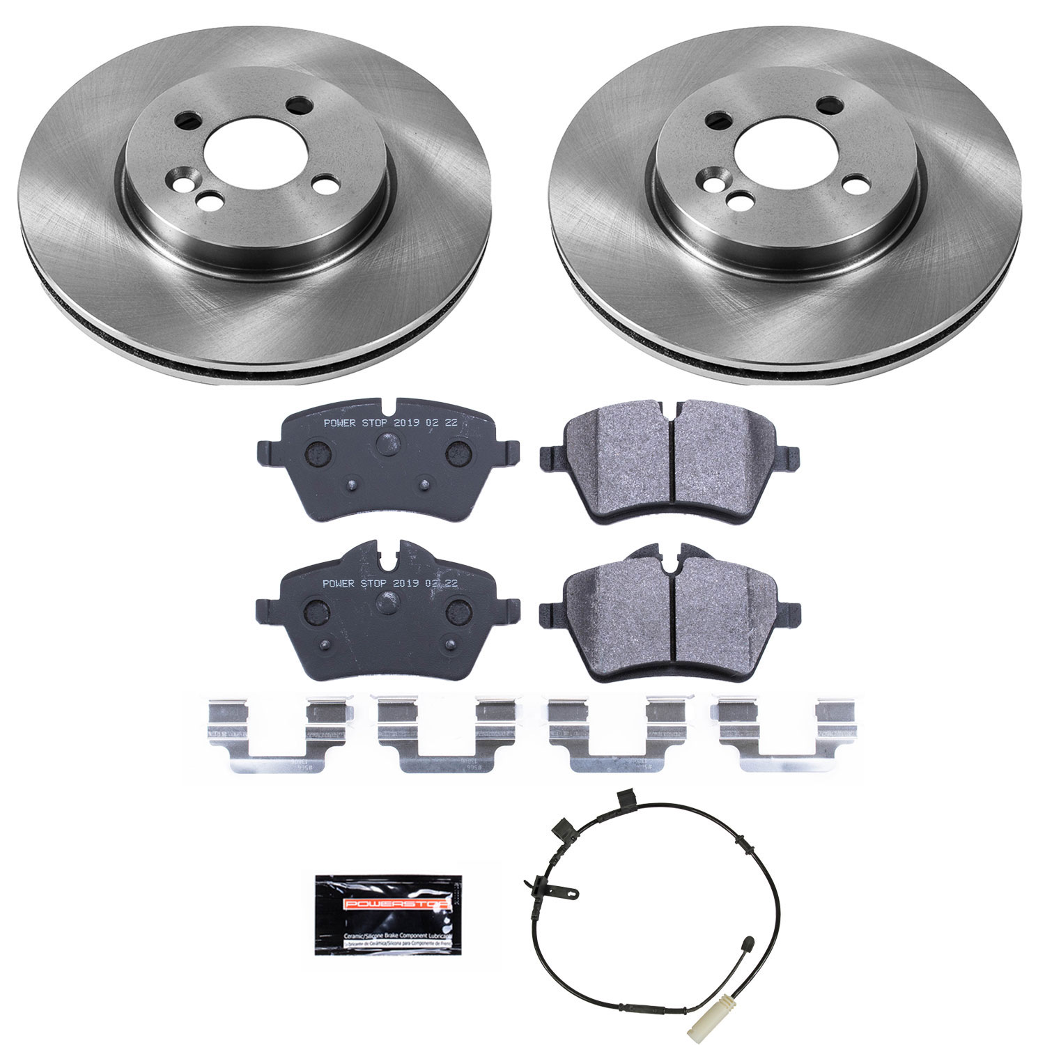 Disc Brake Kit Power Stop TDBK6741 fits 12-15 Mini Cooper