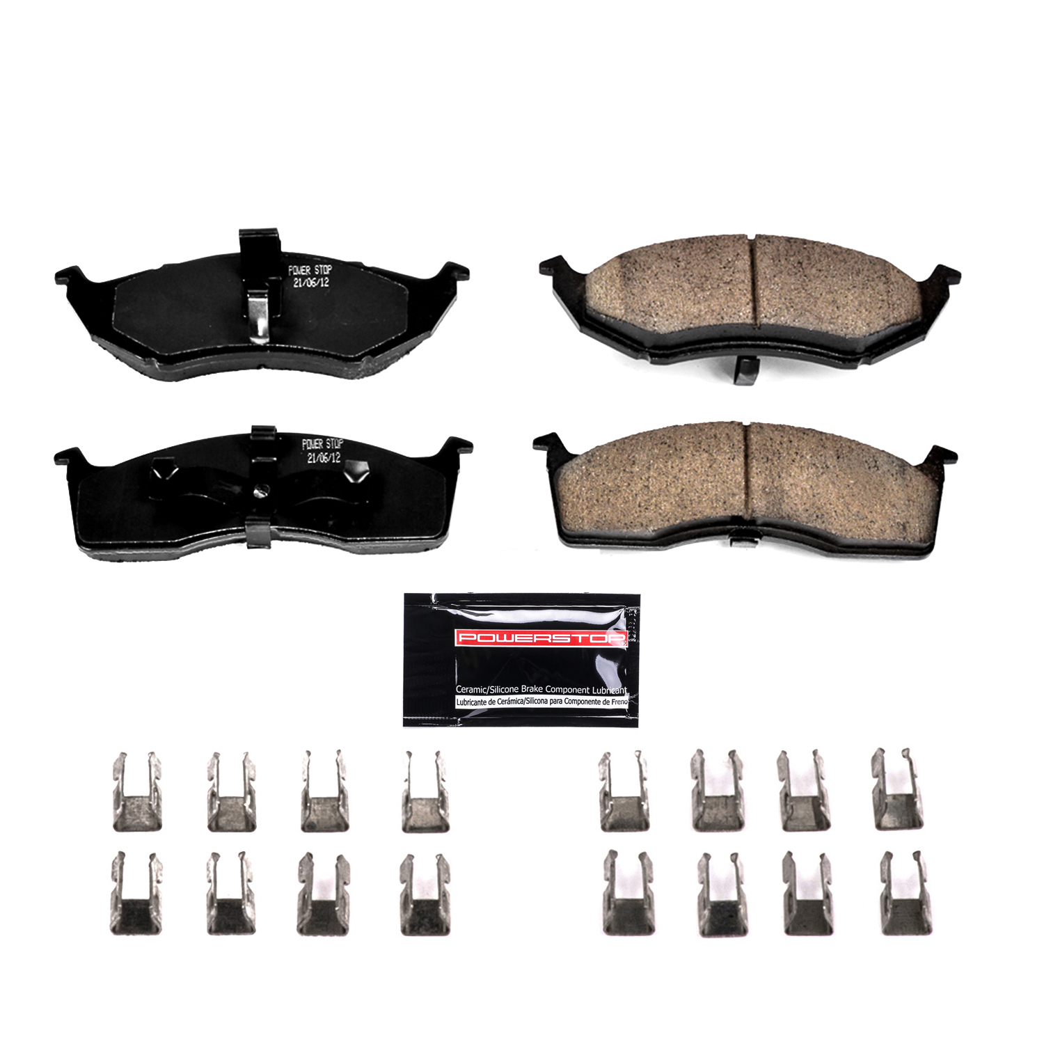Disc Brake Pad Set Power Stop Z23-730