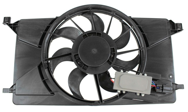 Agility Autoparts Dual Radiator and Condenser Fan Assembly P/N:6010377