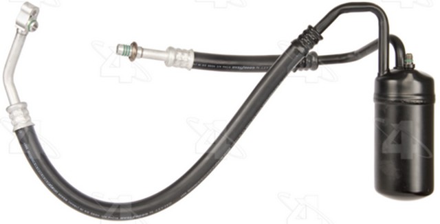 Four Seasons A/C Accumulator with Hose Assembly,A/C Refrigerant Suction Hose P/N:55559