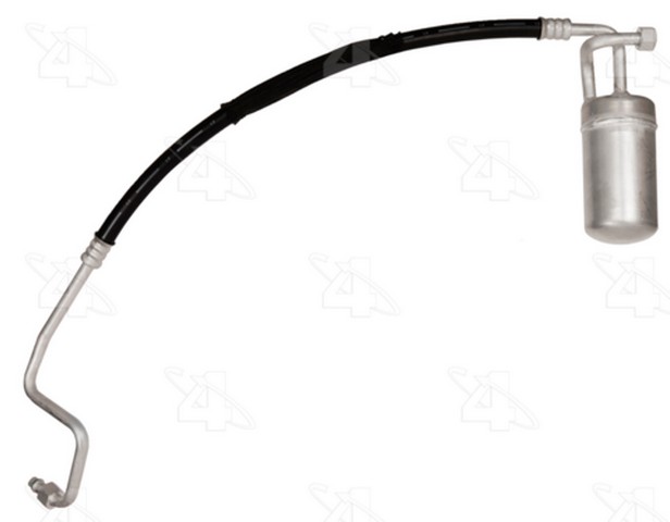 Four Seasons A/C Accumulator with Hose Assembly,A/C Refrigerant Suction Hose P/N:55631