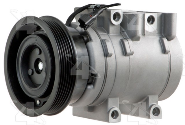 A/C Compressor-New Compressor 4 Seasons 58199 fits 03-08 Hyundai Tiburon 2.7L-V6