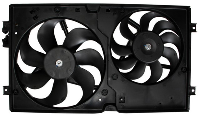 Dual Radiator and Condenser Fan Assembly-Rad / Cond Fan Assy. fits 98-05 Beetle