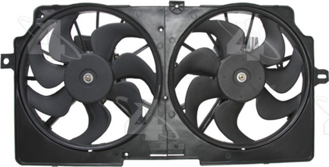 Dual Radiator and Condenser Fan Assembly-Rad / Cond Fan Assy. fits 1999 Regal
