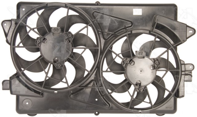 Four Seasons Dual Radiator and Condenser Fan Assembly P/N:75654