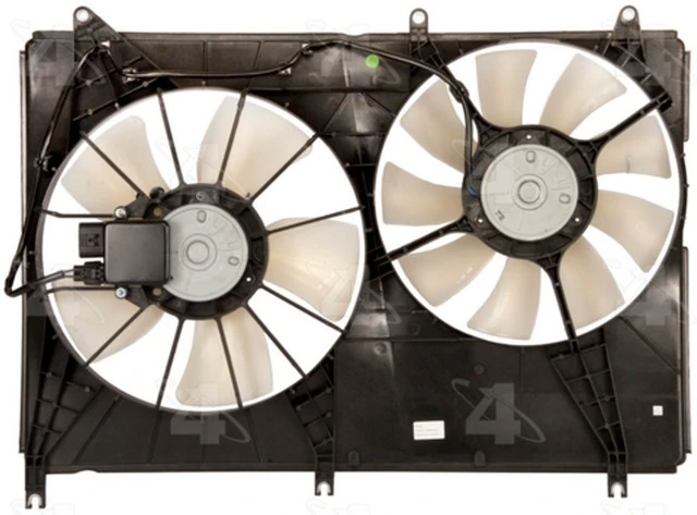 Dual Radiator and Condenser Fan Assembly-Rad / Cond Fan Assy. fits Endeavor