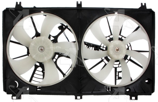 Dual Radiator and Condenser Fan Assembly-Rad / Cond Fan Assy. fits 14-15 IS250