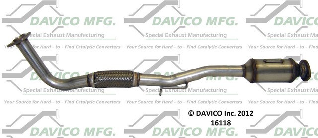 Davico Mfg Catalytic Converter-Universal P/N:172840