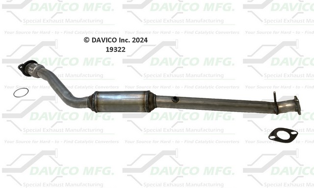 Davico Mfg Catalytic Converter-Direct Fit P/N:19322