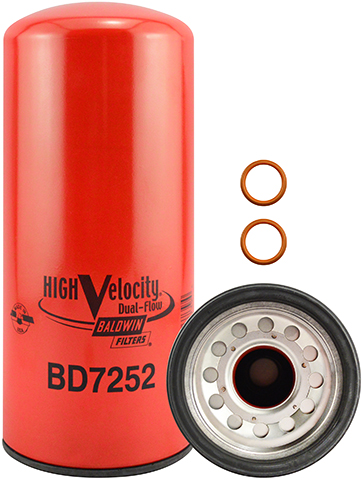 Baldwin Engine Oil Filter P/N:BD7252