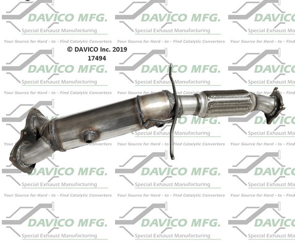 Davico Mfg Catalytic Converter P/N:17494