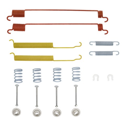 Dynamic Friction Company Drum Brake Hardware Kit P/N:370-67011