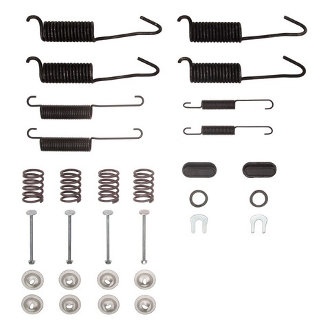 Dynamic Friction Company Drum Brake Hardware Kit P/N:370-76000