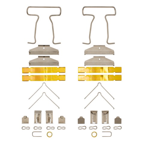 Dynamic Friction Company Disc Brake Hardware Kit P/N:340-76001