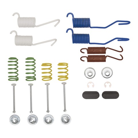 Dynamic Friction Company Drum Brake Hardware Kit P/N:370-48000