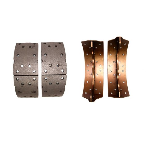 Dynamic Friction Company Drum Brake Shoe Set P/N:1903-0834-00