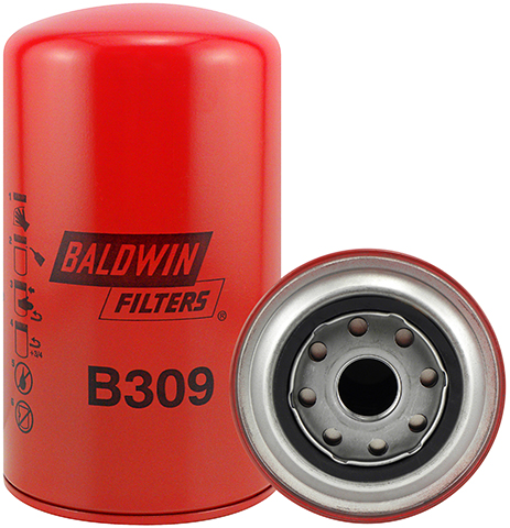 Baldwin Engine Oil Filter P/N:B309