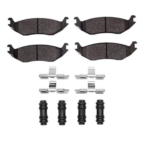 Dynamic Friction Company Disc Brake Pad Set P/N:1551-0898-01
