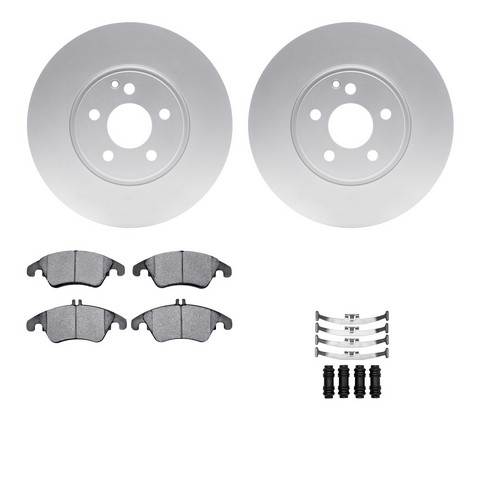 Dynamic Friction Company Disc Brake Kit P/N:4512-63184