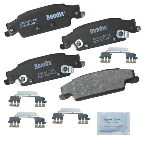 BENDIX PRIORITY 1 Disc Brake Pad Set P/N:CFC922A