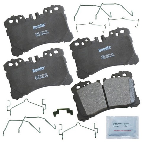 BENDIX PRIORITY 1 Disc Brake Pad Set P/N:CFC1282