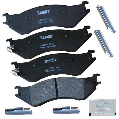 BENDIX PRIORITY 1 Disc Brake Pad Set P/N:CFC702K1