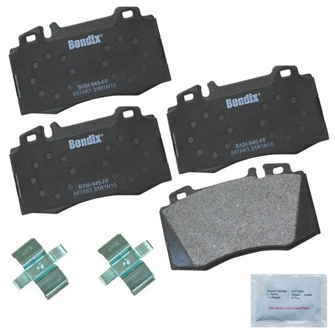 BENDIX PRIORITY 1 Disc Brake Pad Set P/N:CFM847AK1
