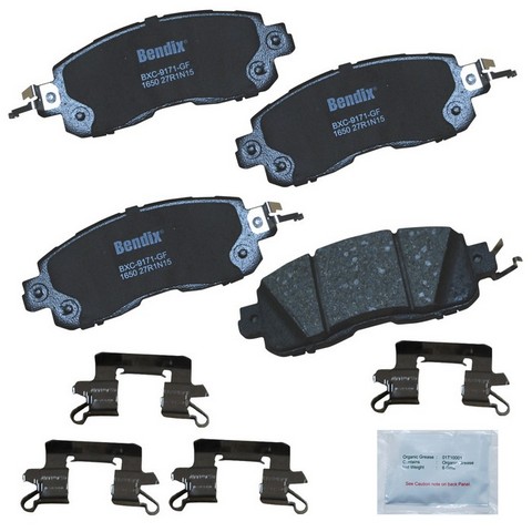 BENDIX PRIORITY 1 Disc Brake Pad Set P/N:CFC1650